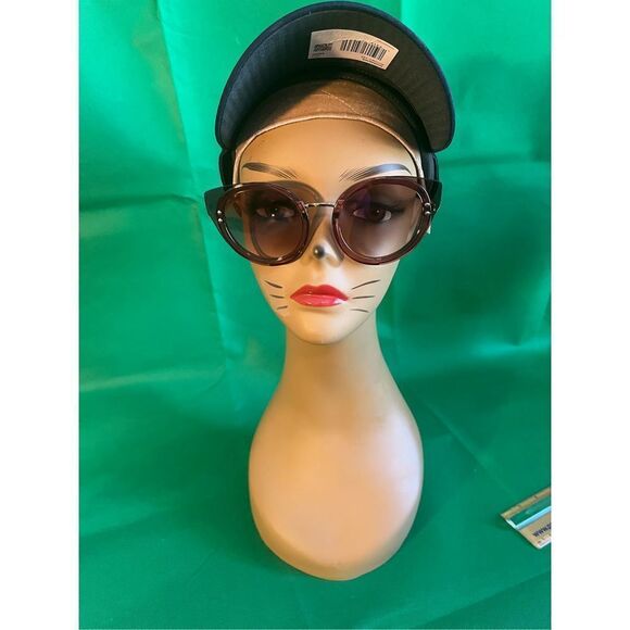 Sam Edelman womens SE116 Combo Metal UV Protective Cat-Eye Sunglasses main image 2